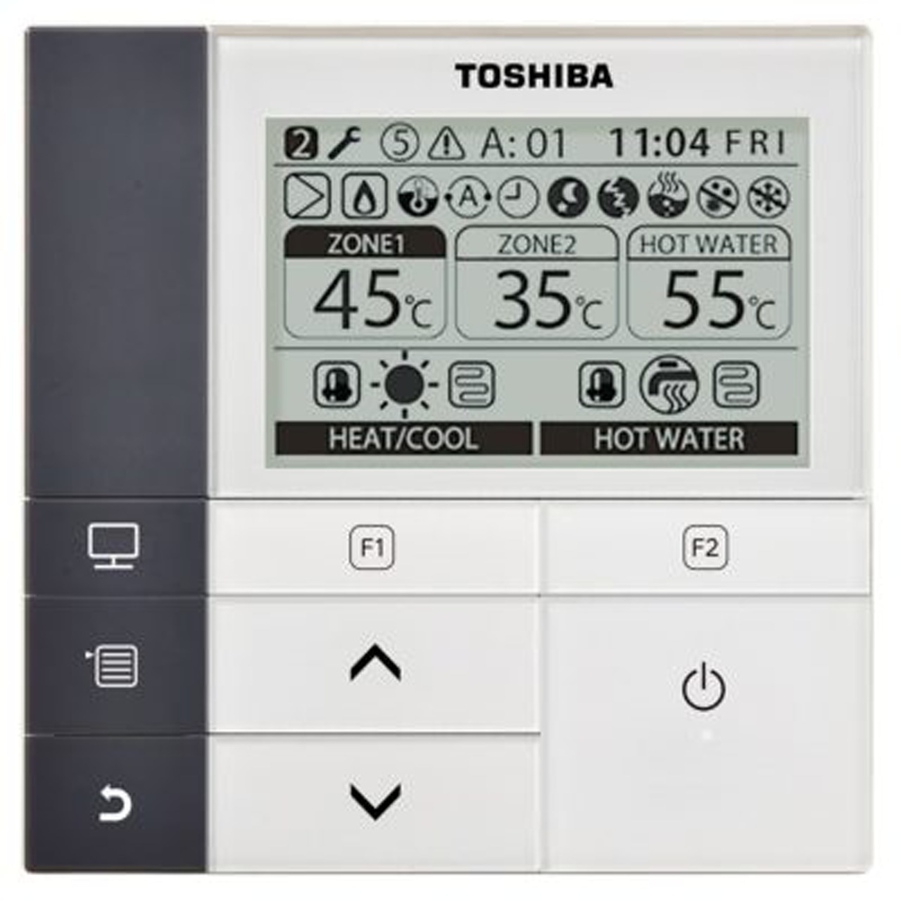 HWS-AMSU51-E Remote controller with weekly timer functions